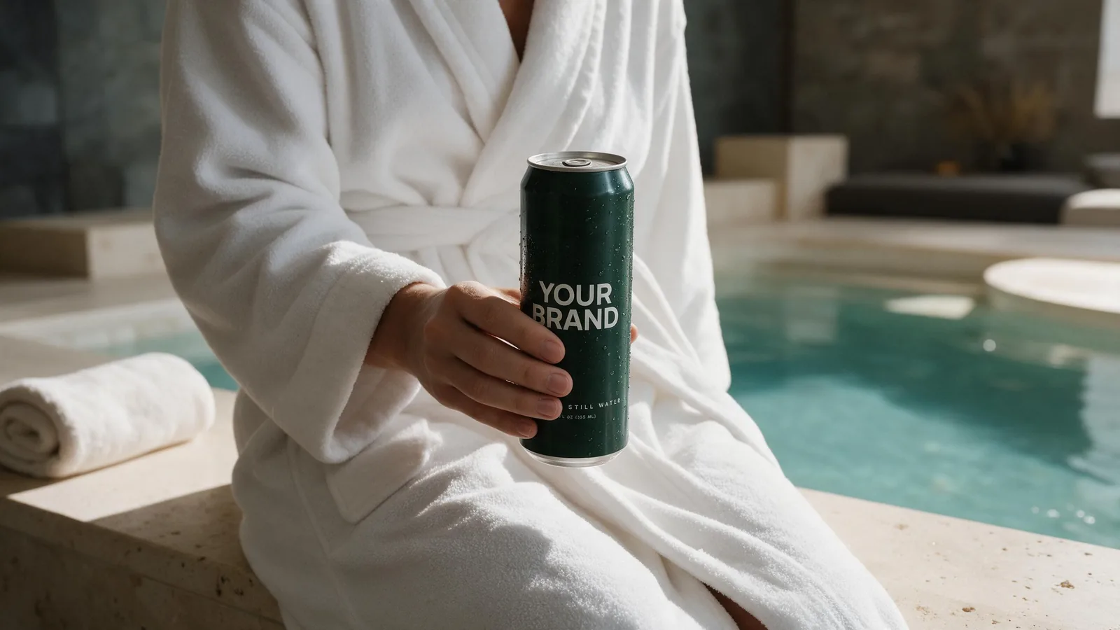 Branded Still Water for Spas and Wellness Studios